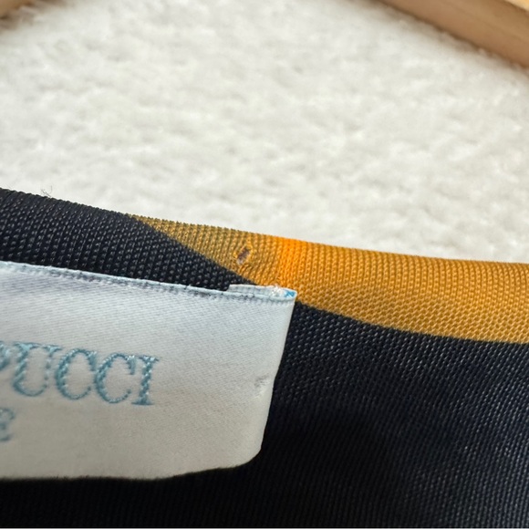 Emilio Pucci Multicolor Abstract Print Mini Dress - Picture 6 of 10